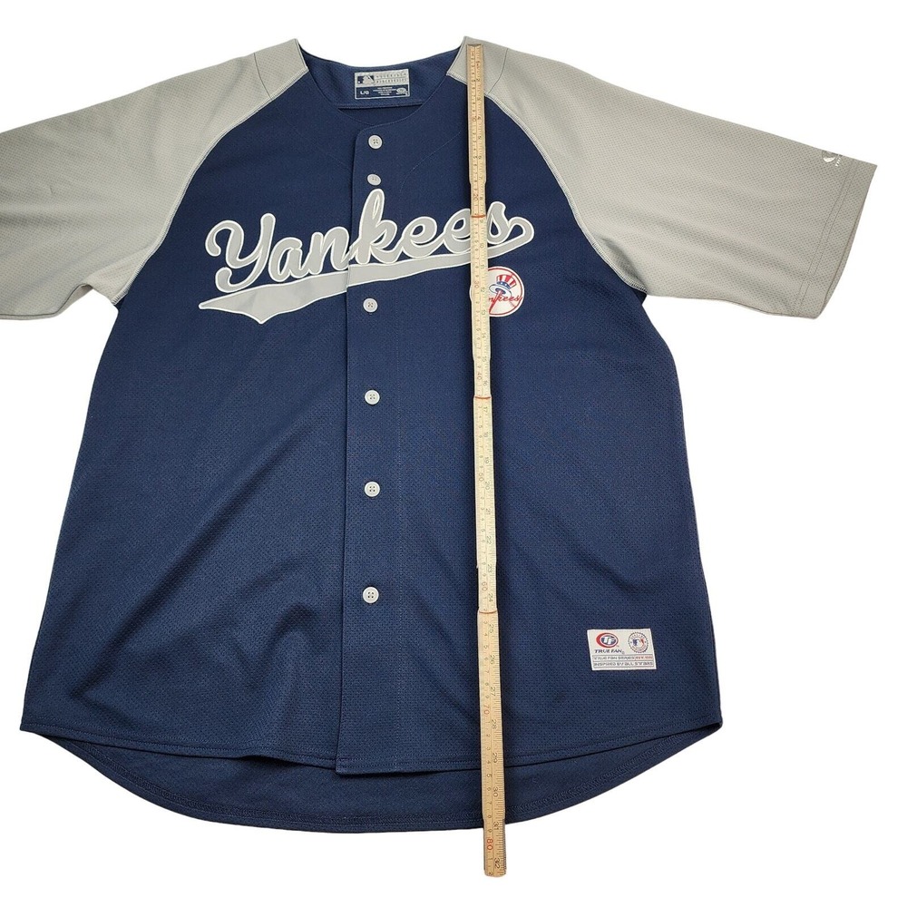 NY Yankees Jersey - Size Large - True Fan Genuine Authorized - Picture 3 of 3